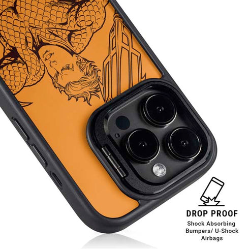DC Comics Aquaman Comic Pop iPhone 16 Pro Kickstand Case